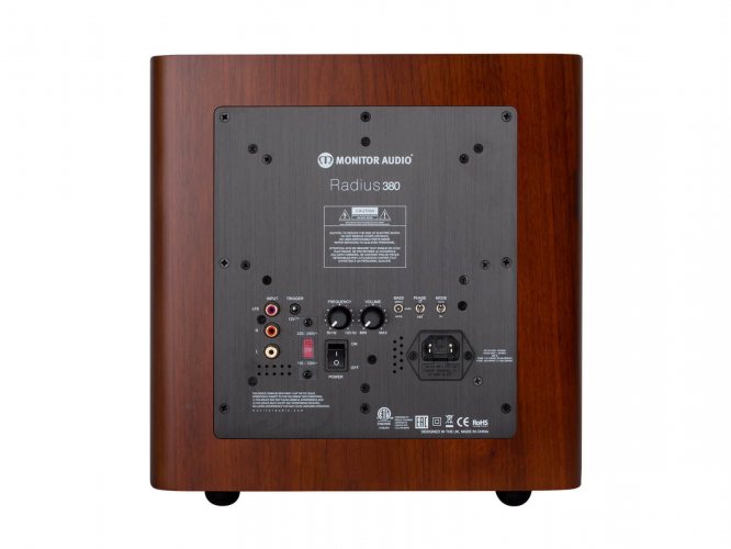 Monitor Audio Radius 390 (Walnut) задняя панель